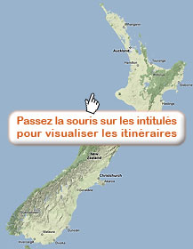 Carte au survol